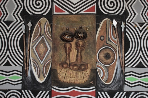 Photo of rwandan art